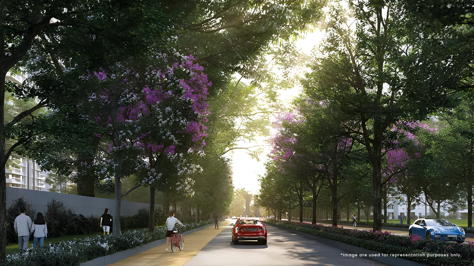 Nambiar District Apartment in Sarjapur Road, Bangalore  cycle track